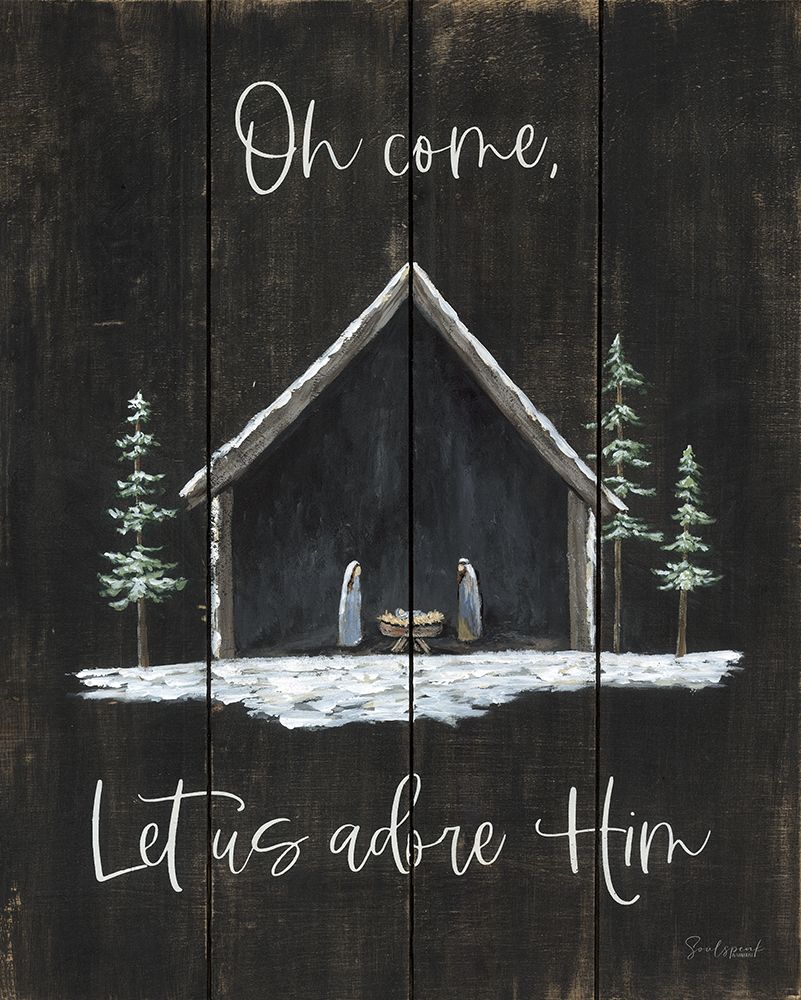 Adore Him art print by Soulspeak And Sawdust for $57.95 CAD