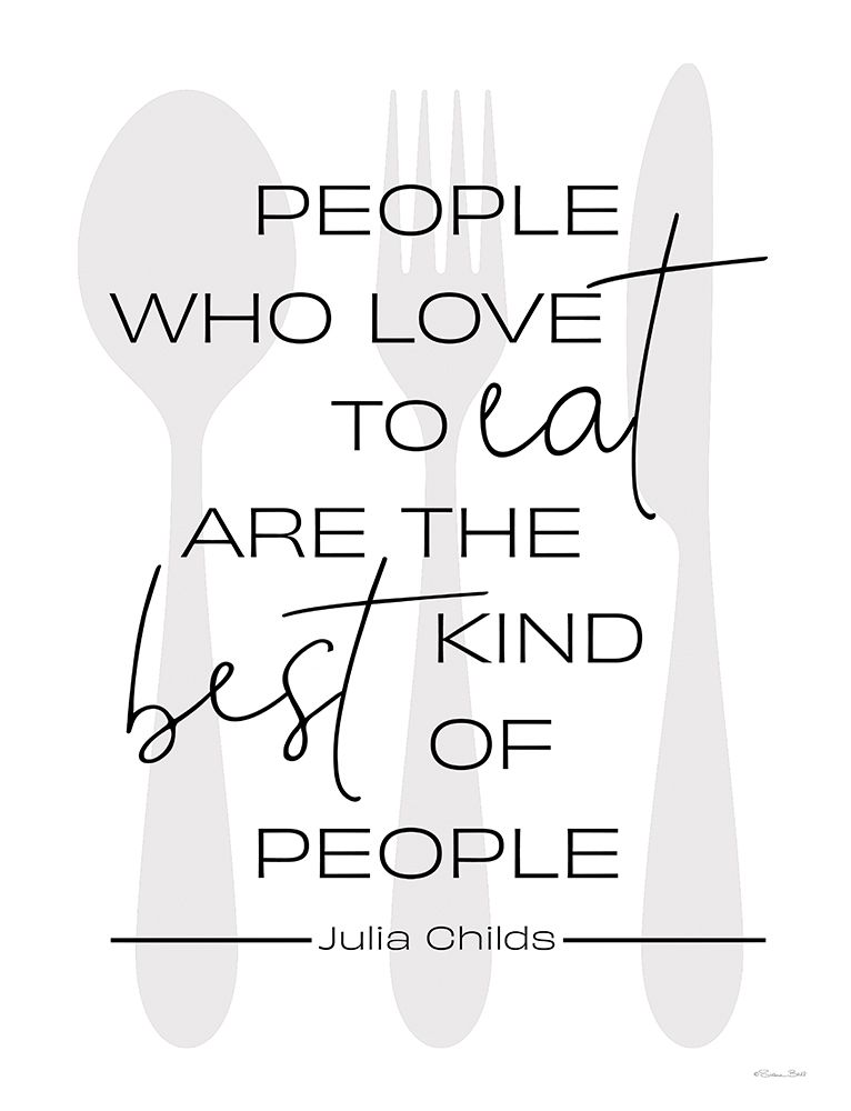 People Who Love to Eat art print by Susan Ball for $57.95 CAD