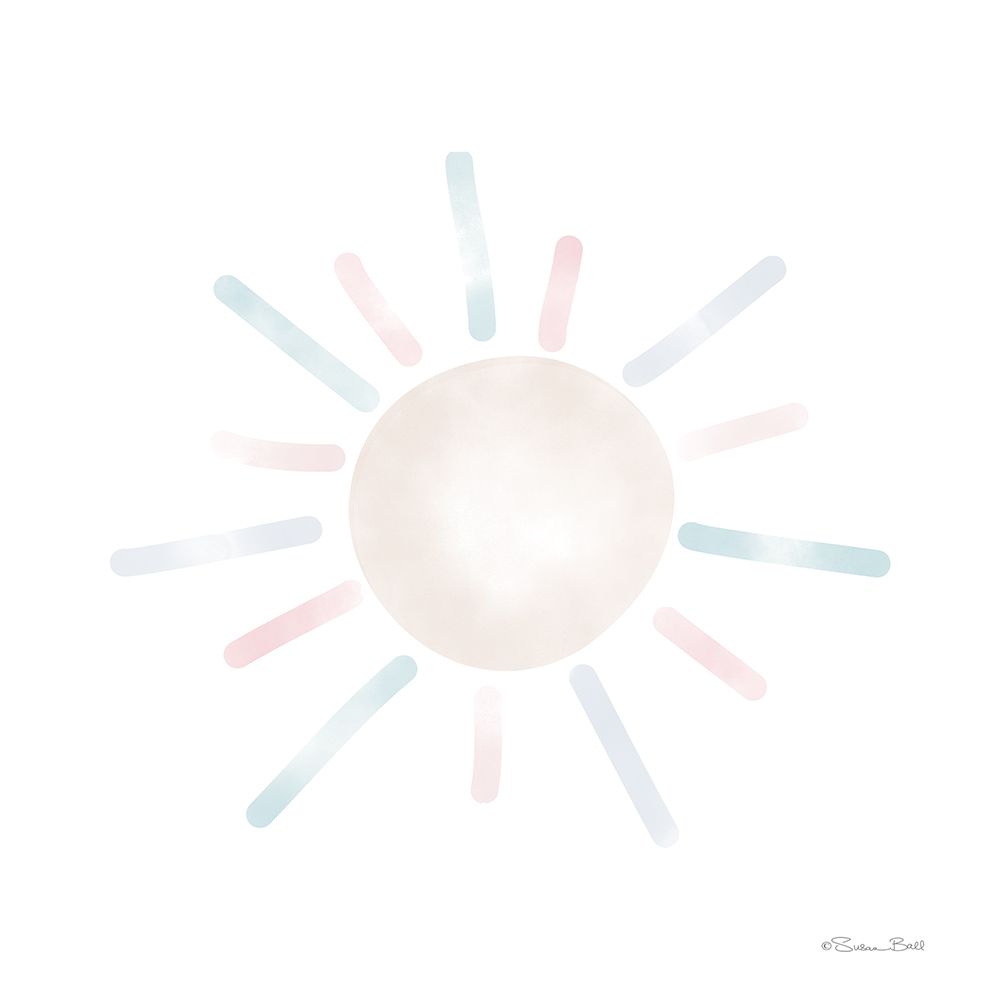 Watercolor Sun art print by Susan Ball for $57.95 CAD