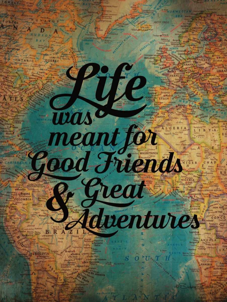 Good Friends - Great Adventure art print by Susan Ball for $57.95 CAD