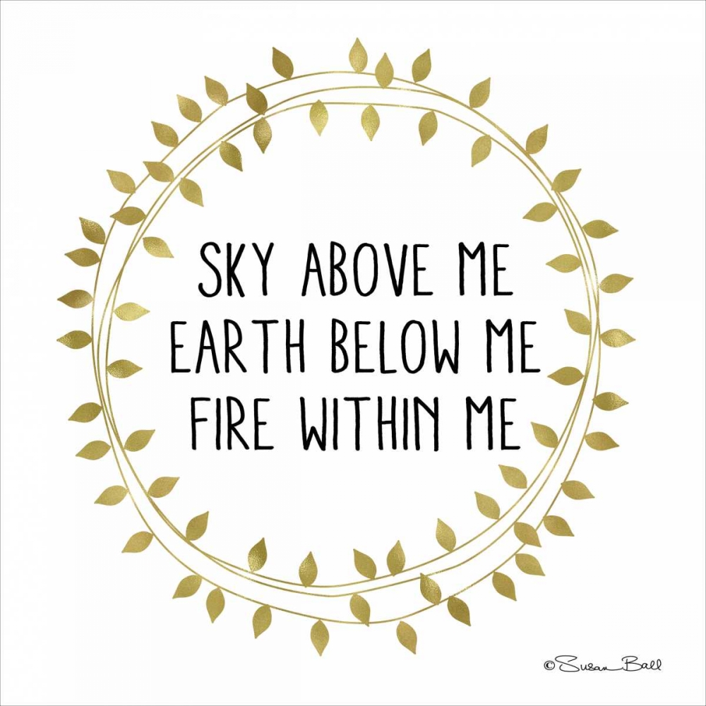 Sky Above Me art print by Susan Ball for $57.95 CAD
