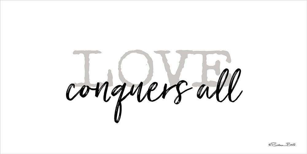 Love Conquers All art print by Susan Ball for $57.95 CAD