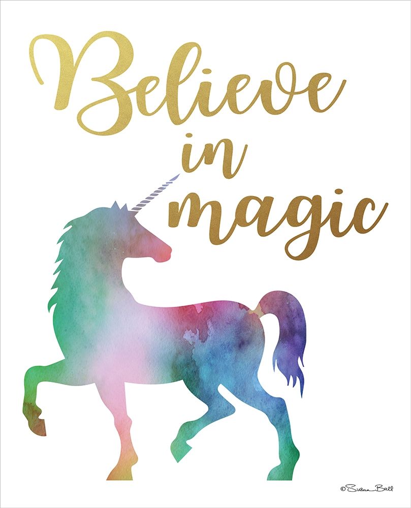 Believe in Magic art print by Susan Ball for $57.95 CAD
