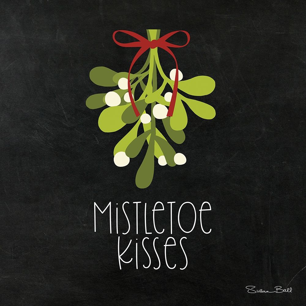 Mistletoe Kisses art print by Susan Ball for $57.95 CAD