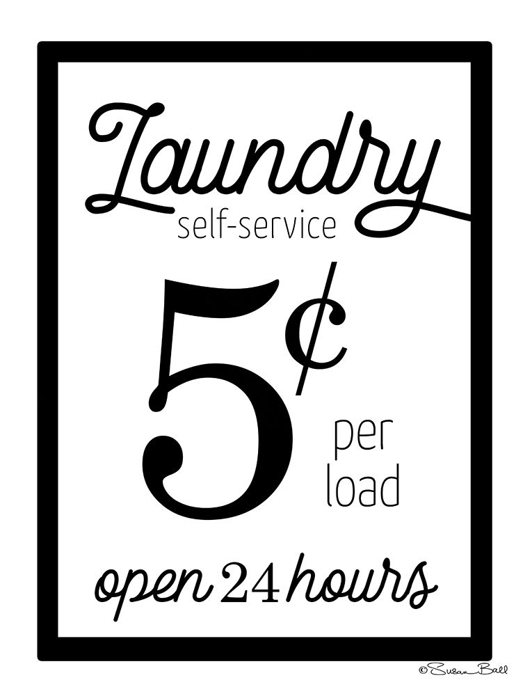 Laundry 5 Cents art print by Susan Ball for $57.95 CAD