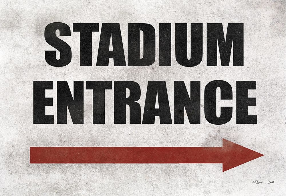 Stadium Entrance art print by Susan Ball for $57.95 CAD