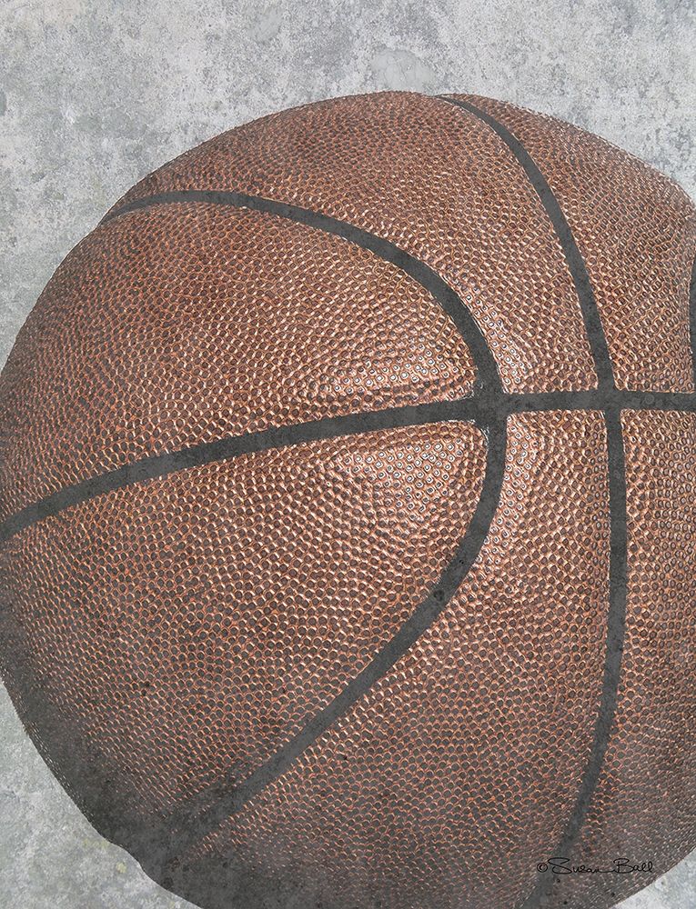 Sports Ball - Basketball art print by Susan Ball for $57.95 CAD