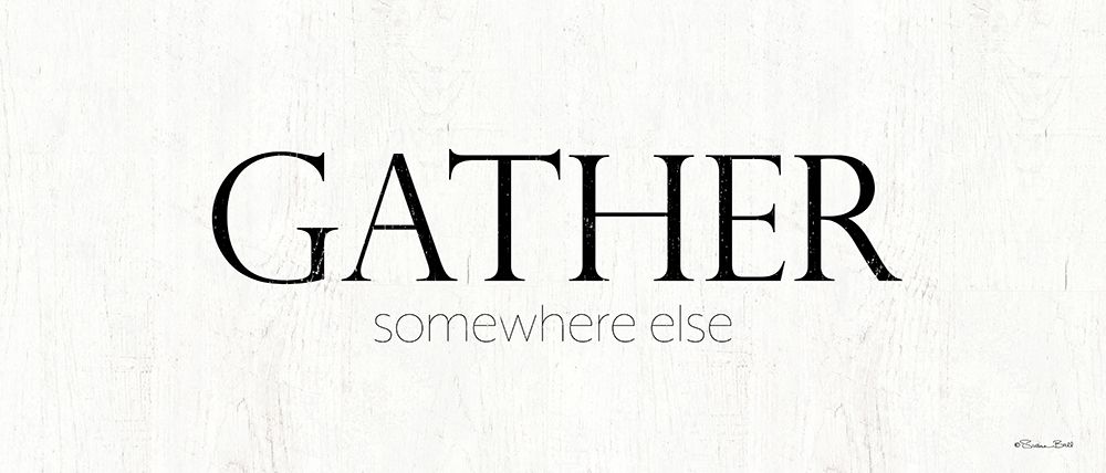 Gather Somewhere Else   art print by Susan Ball for $57.95 CAD