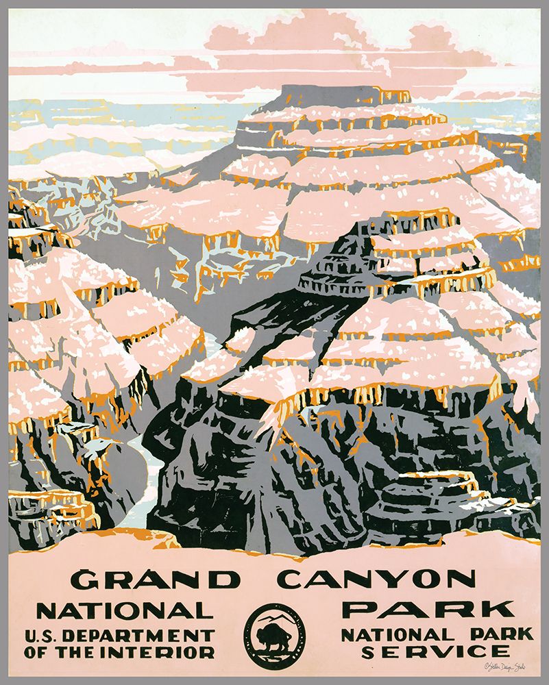 Grand Canyon art print by Stellar Design Studio for $57.95 CAD