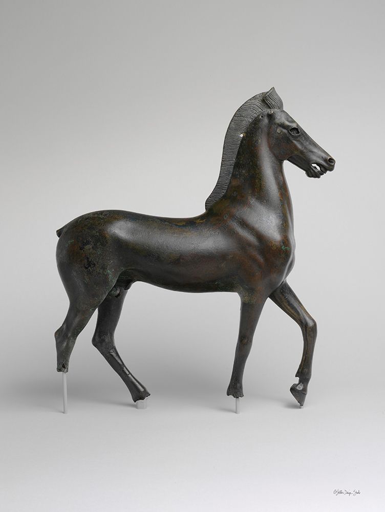 Roman Horse Statue 1 art print by Stellar Design Studio for $57.95 CAD