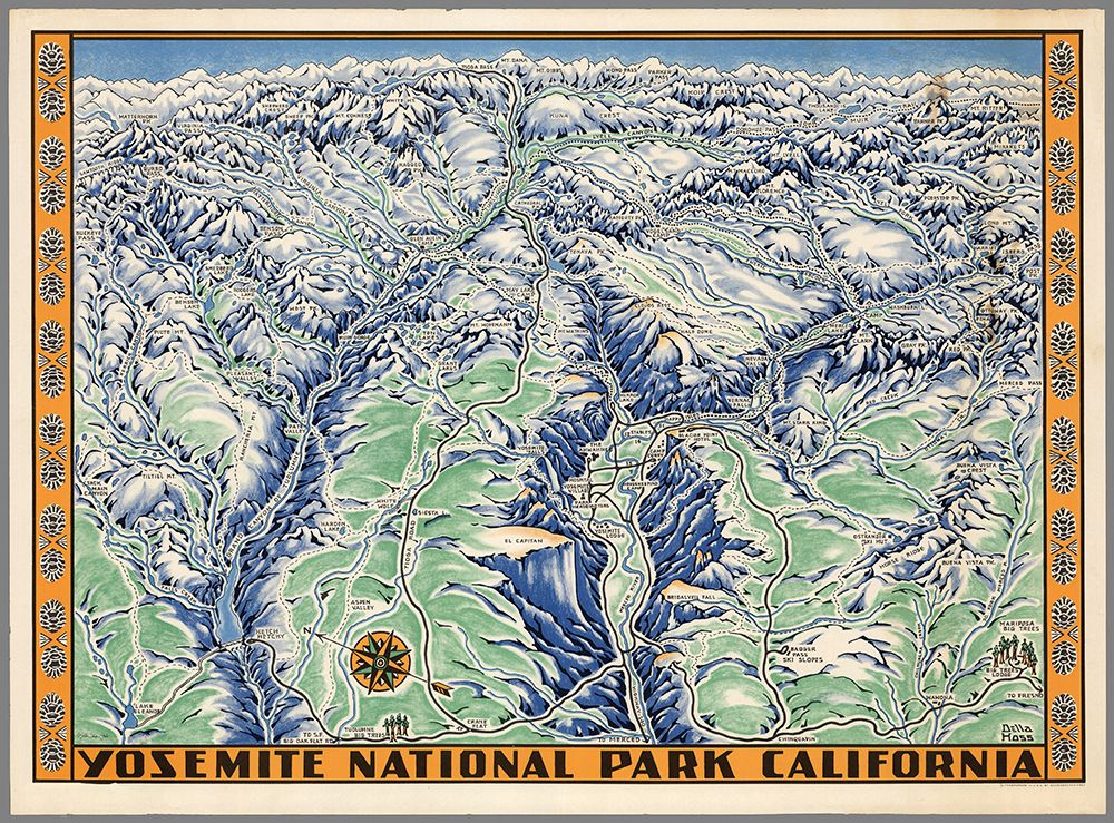 Yosemite National Park art print by Stellar Design Studio for $57.95 CAD