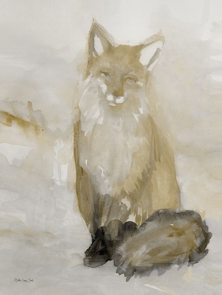 Abstract Fox II art print by Stellar Design Studio for $57.95 CAD