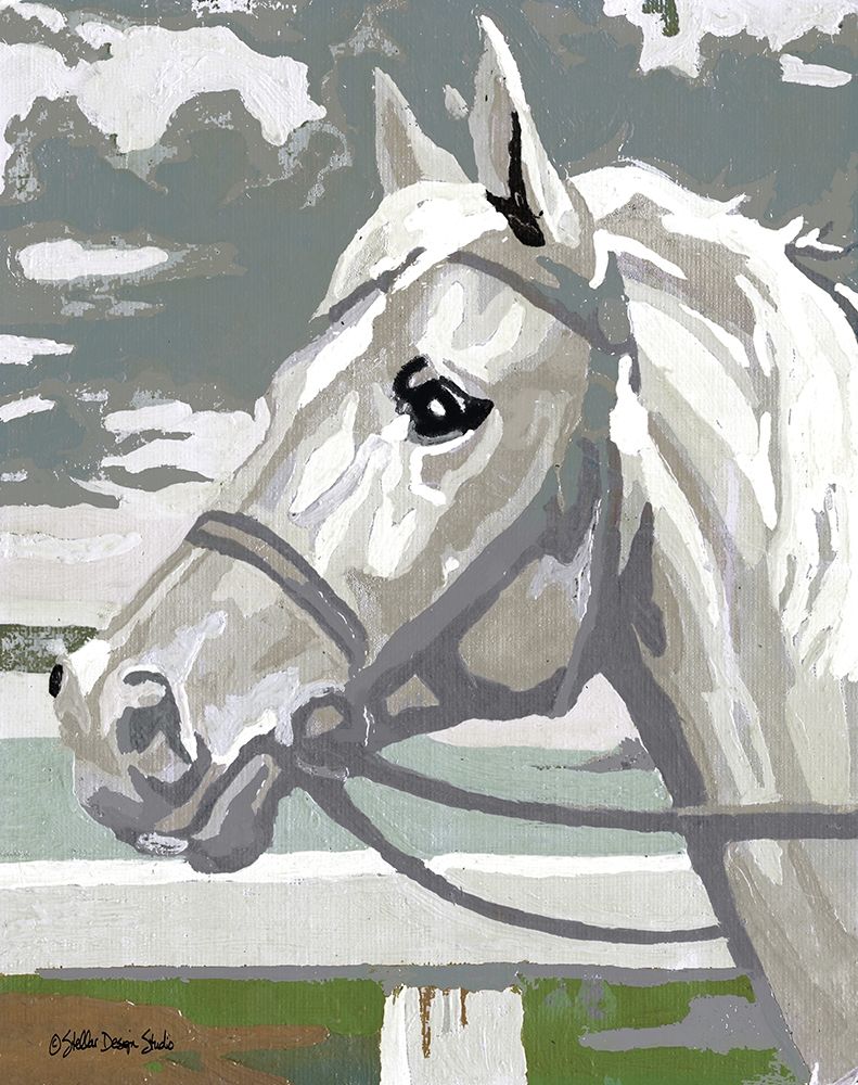 Painted Horse 2 art print by Stellar Design Studio for $57.95 CAD