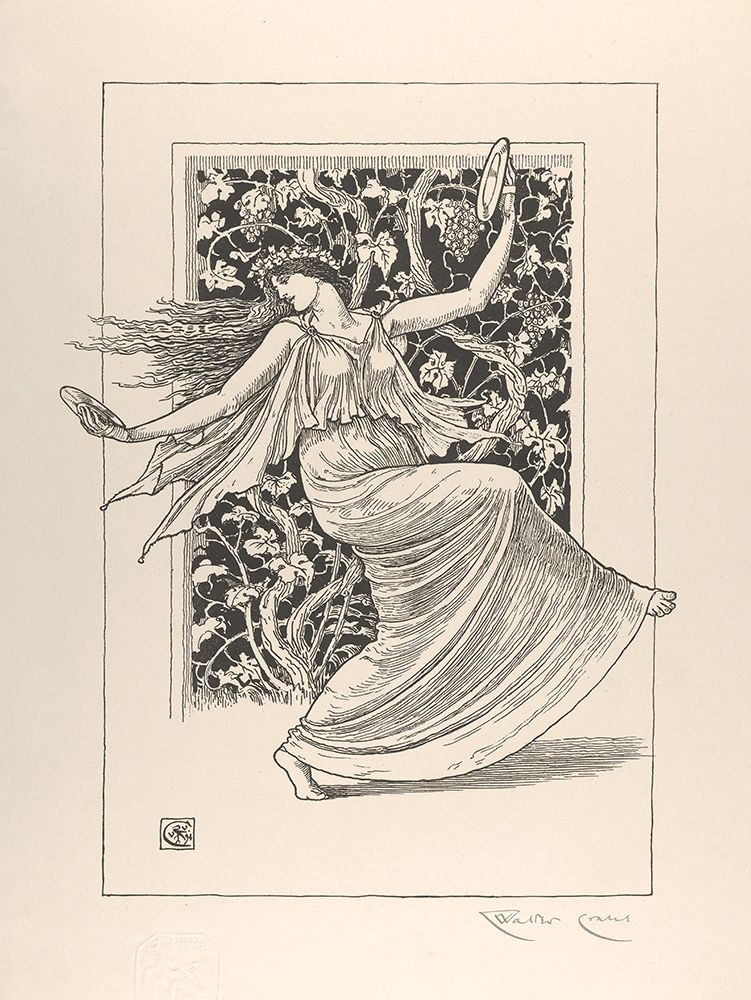 Dancing Nymph art print by Stellar Design Studio for $57.95 CAD