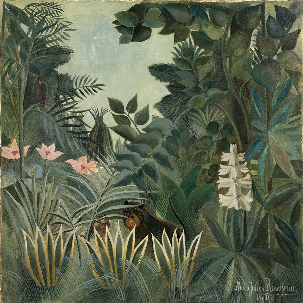 The Equatorial Jungle art print by Stellar Design Studio for $57.95 CAD