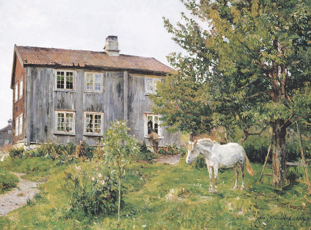 At the Farm art print by Stellar Design Studio for $57.95 CAD