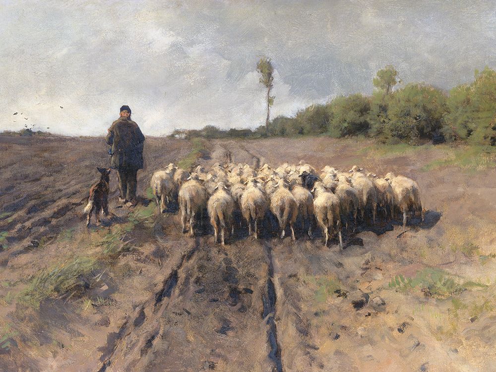The Shepherd King art print by Stellar Design Studio for $57.95 CAD