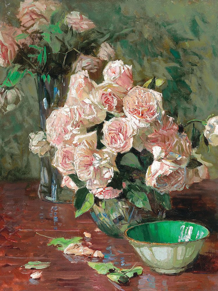 Pink Roses Still Life art print by Stellar Design Studio for $57.95 CAD