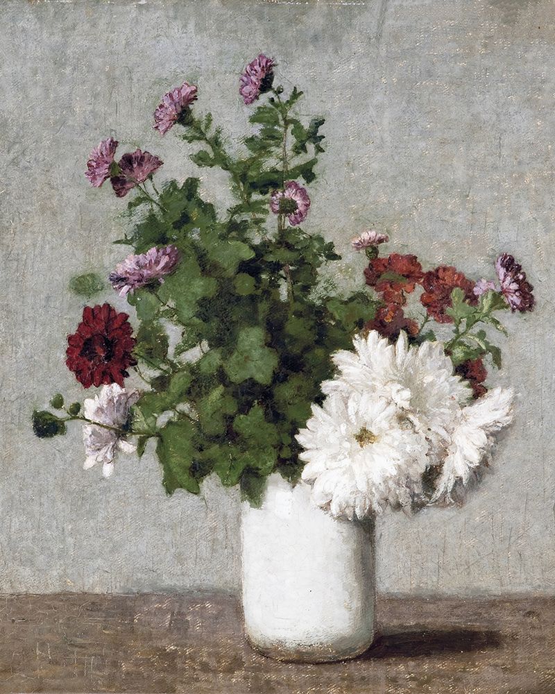 Autumn Chrysanthemums art print by Stellar Design Studio for $57.95 CAD