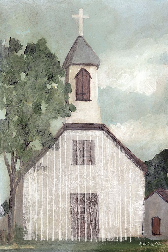 Church 2   art print by Stellar Design Studio for $57.95 CAD