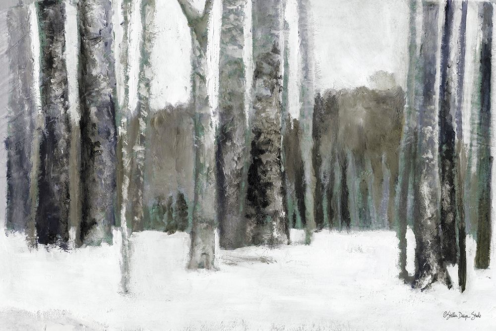 Winter Forest art print by Stellar Design Studio for $57.95 CAD