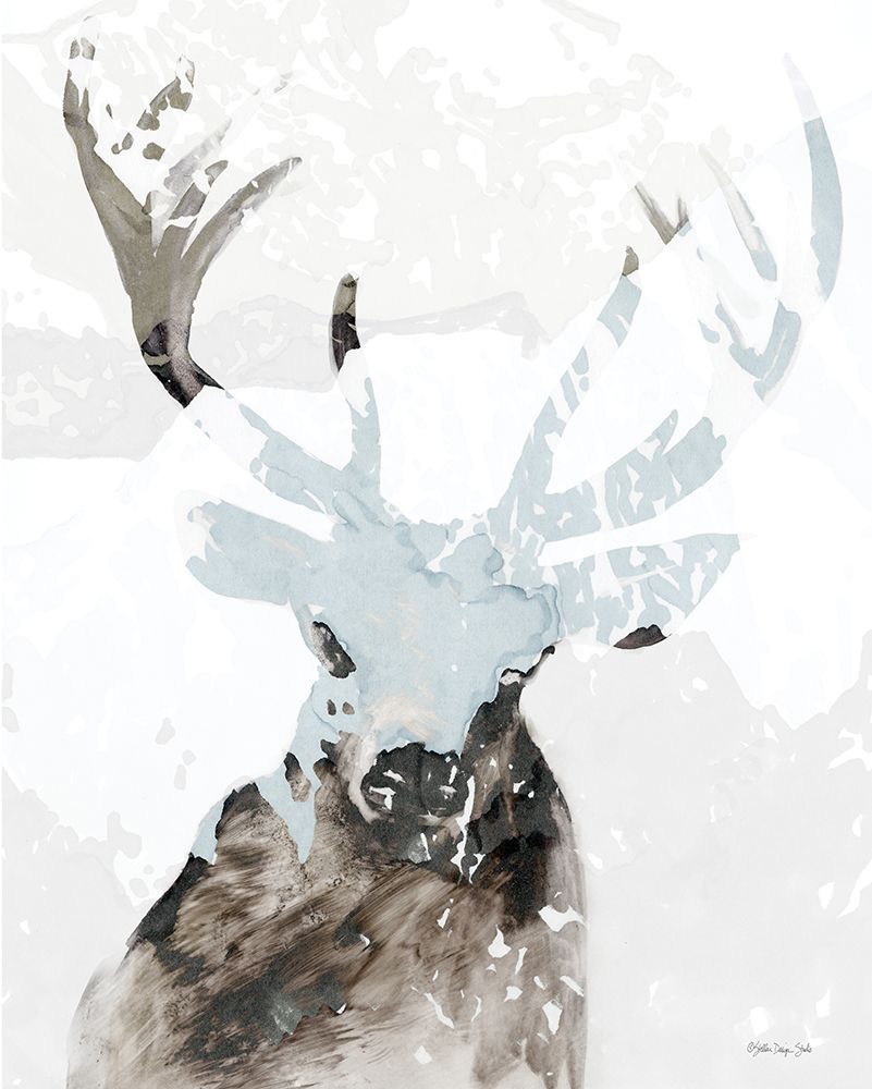 Elk Impression 2 art print by Stellar Design Studio for $57.95 CAD