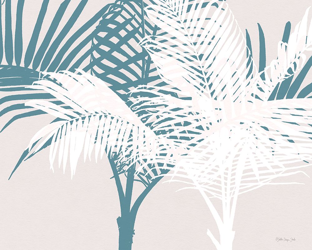 Transitioning Palm Pattern art print by Stellar Design Studio for $57.95 CAD