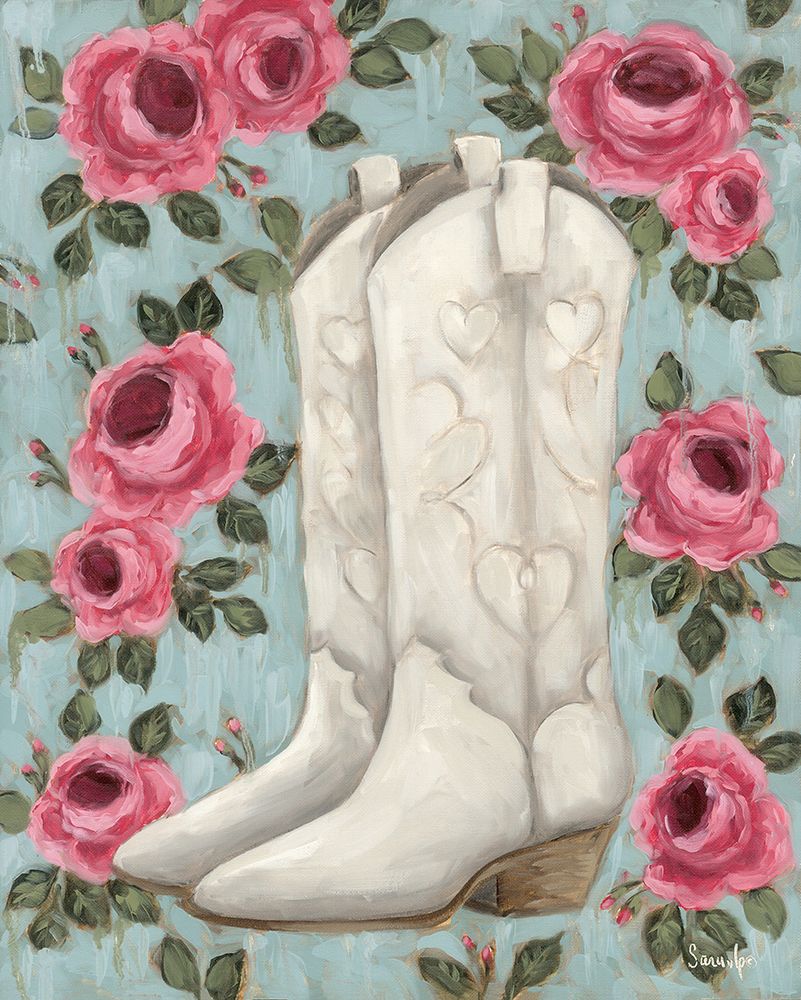 Western Charm art print by Sara G. Designs for $57.95 CAD