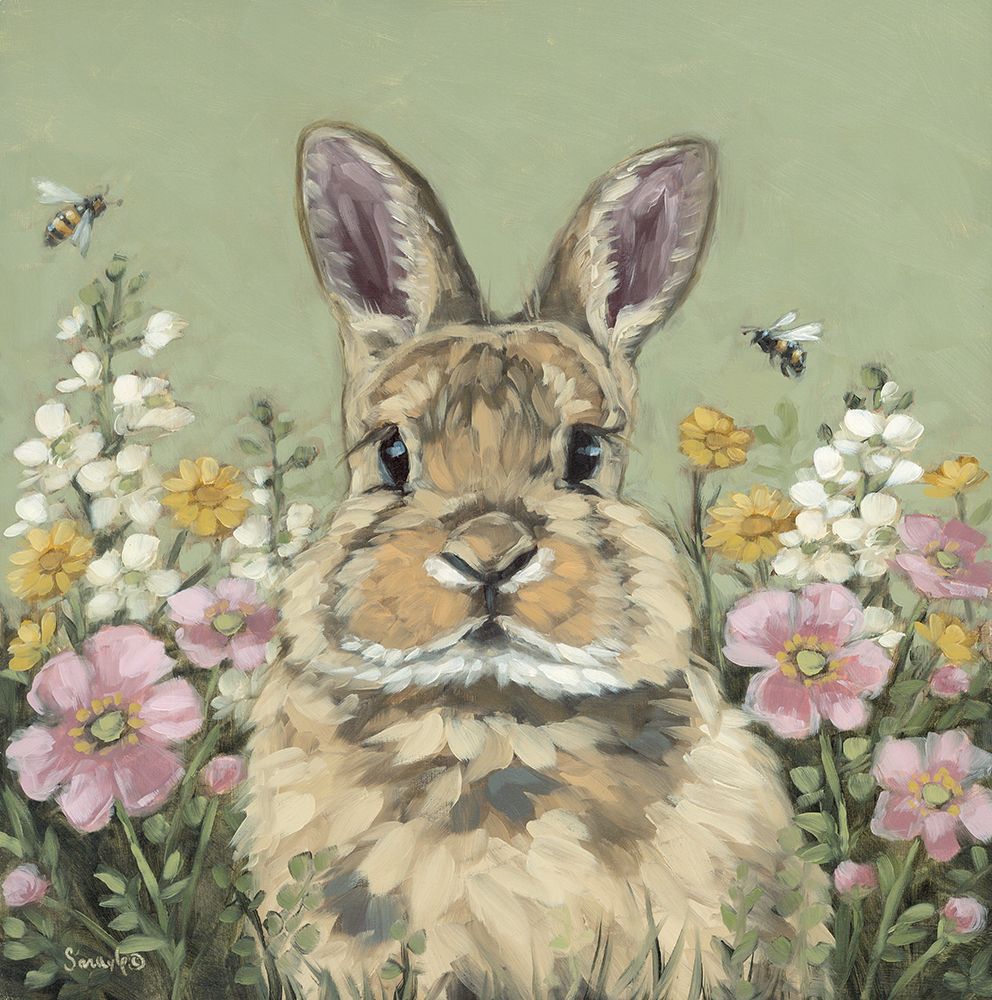 Spring Abloom I art print by Sara G. Designs for $57.95 CAD