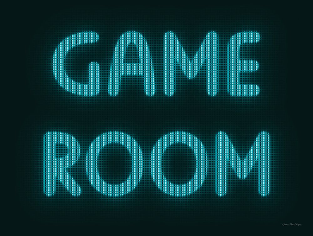 Game Room art print by Seven Trees Design for $57.95 CAD
