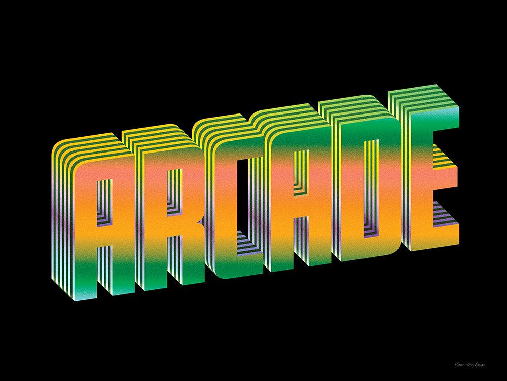Arcade art print by Seven Trees Design for $57.95 CAD