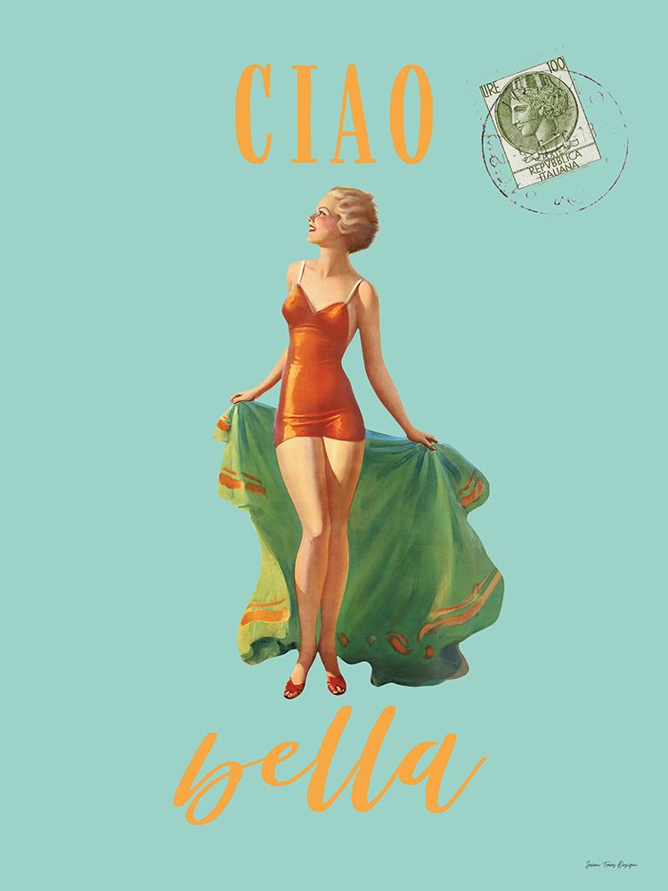 Ciao Bella Poster art print by Seven Trees Design for $57.95 CAD