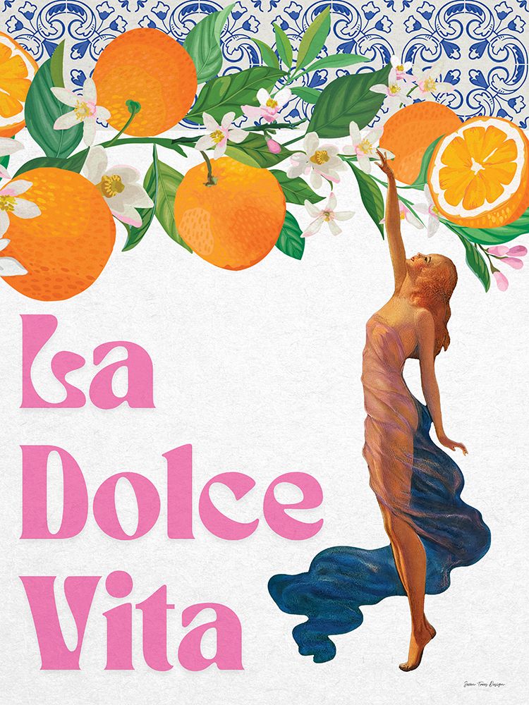 La Dolce Vita art print by Seven Trees Design for $57.95 CAD