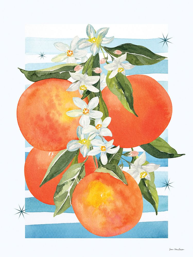 Citrus Grove Serenade art print by Seven Trees Design for $57.95 CAD