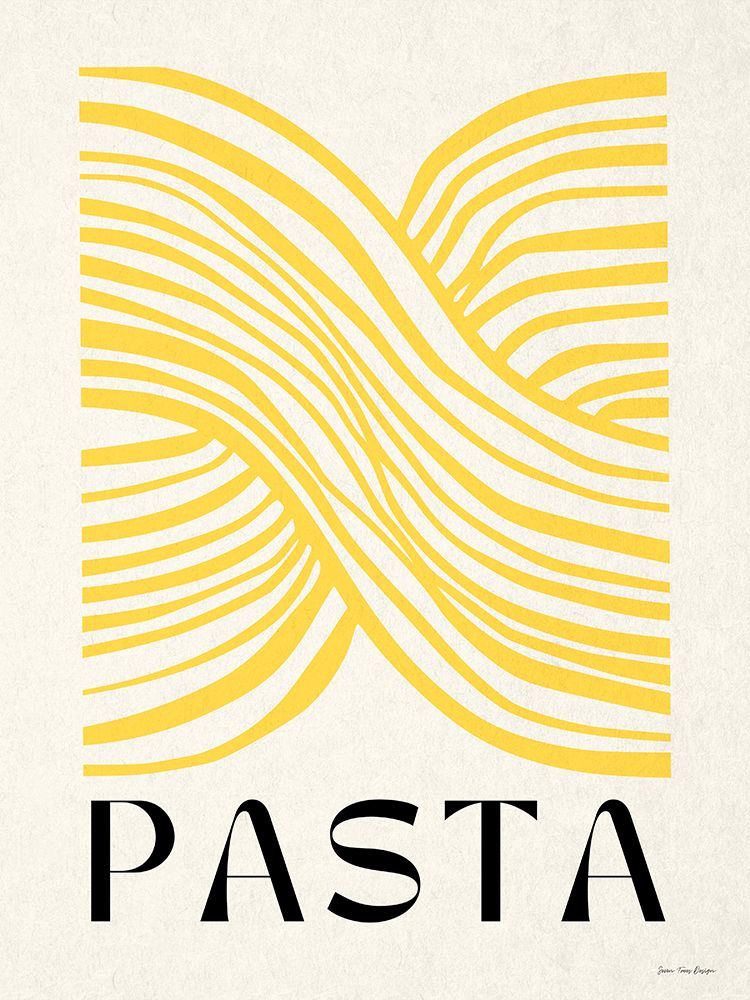 Pasta art print by Seven Trees Design for $57.95 CAD