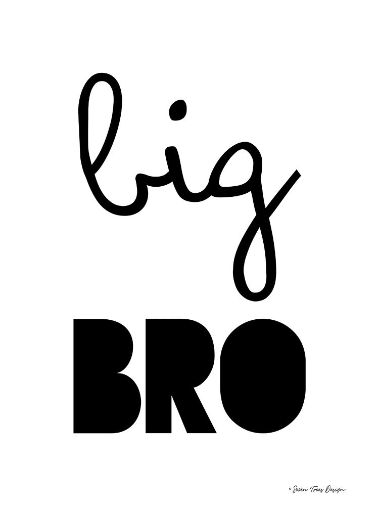 Big Bro art print by Seven Trees Design for $57.95 CAD