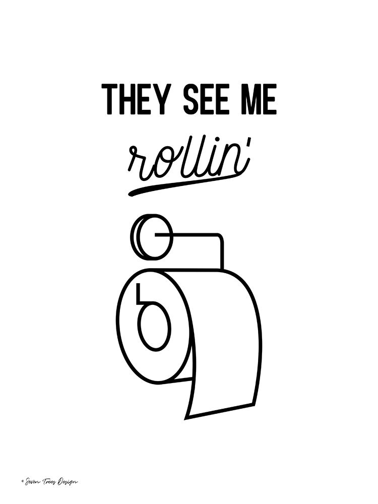 They See Me Rollin art print by Seven Trees Design for $57.95 CAD