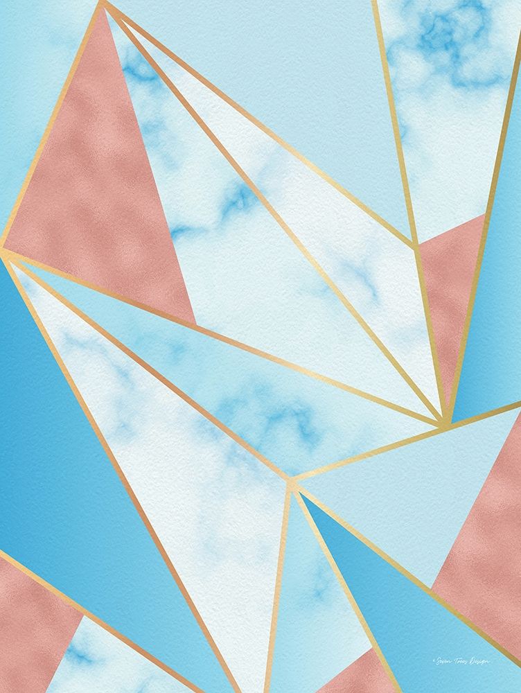 Geometric Sky art print by Seven Trees Design for $57.95 CAD