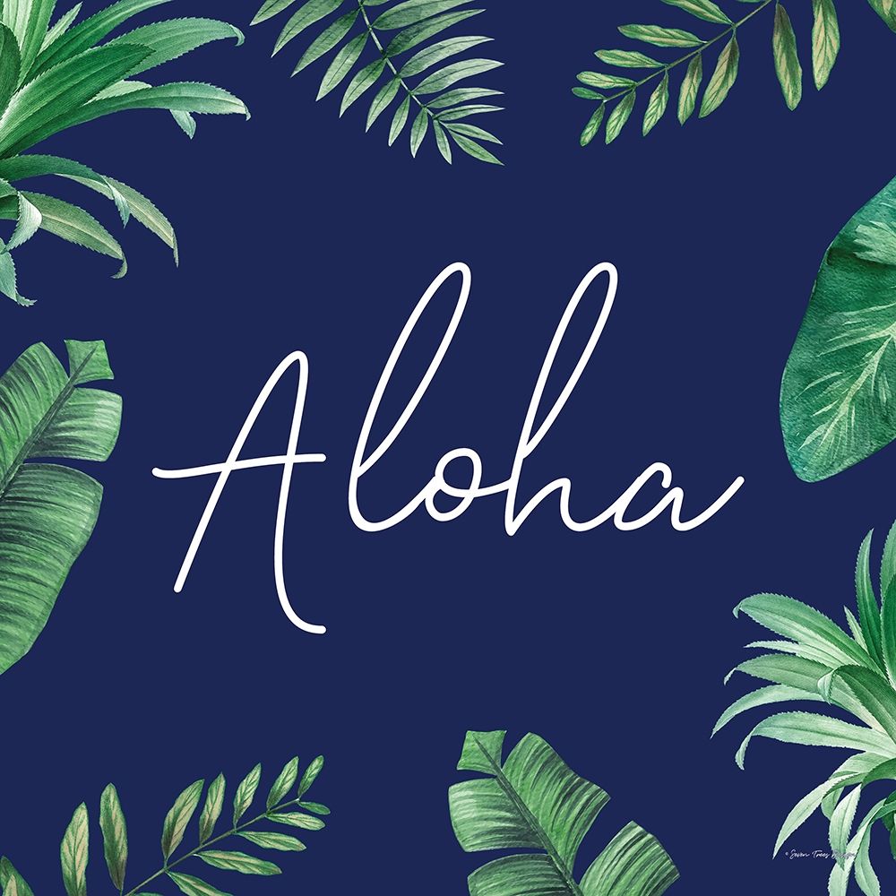 Aloha art print by Seven Trees Design for $57.95 CAD