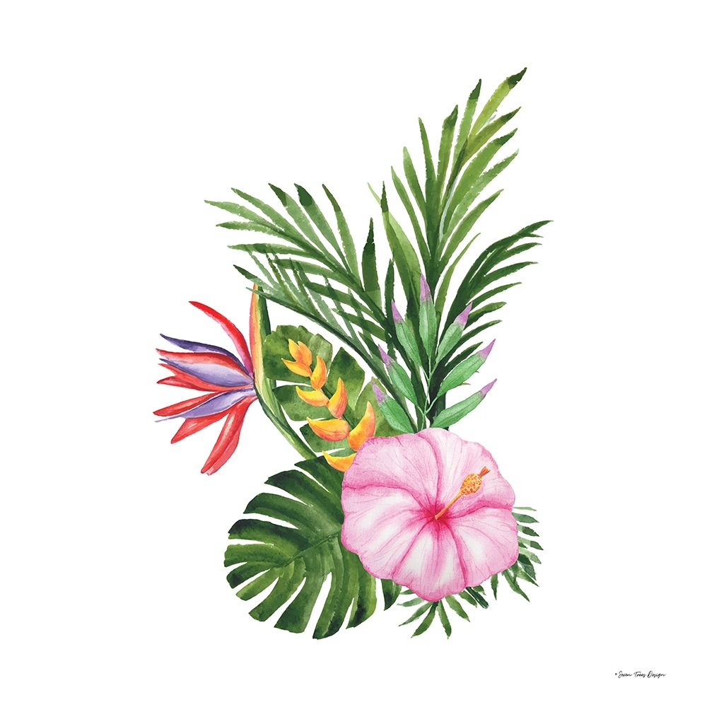 Tropical Bouquet art print by Seven Trees Design for $57.95 CAD