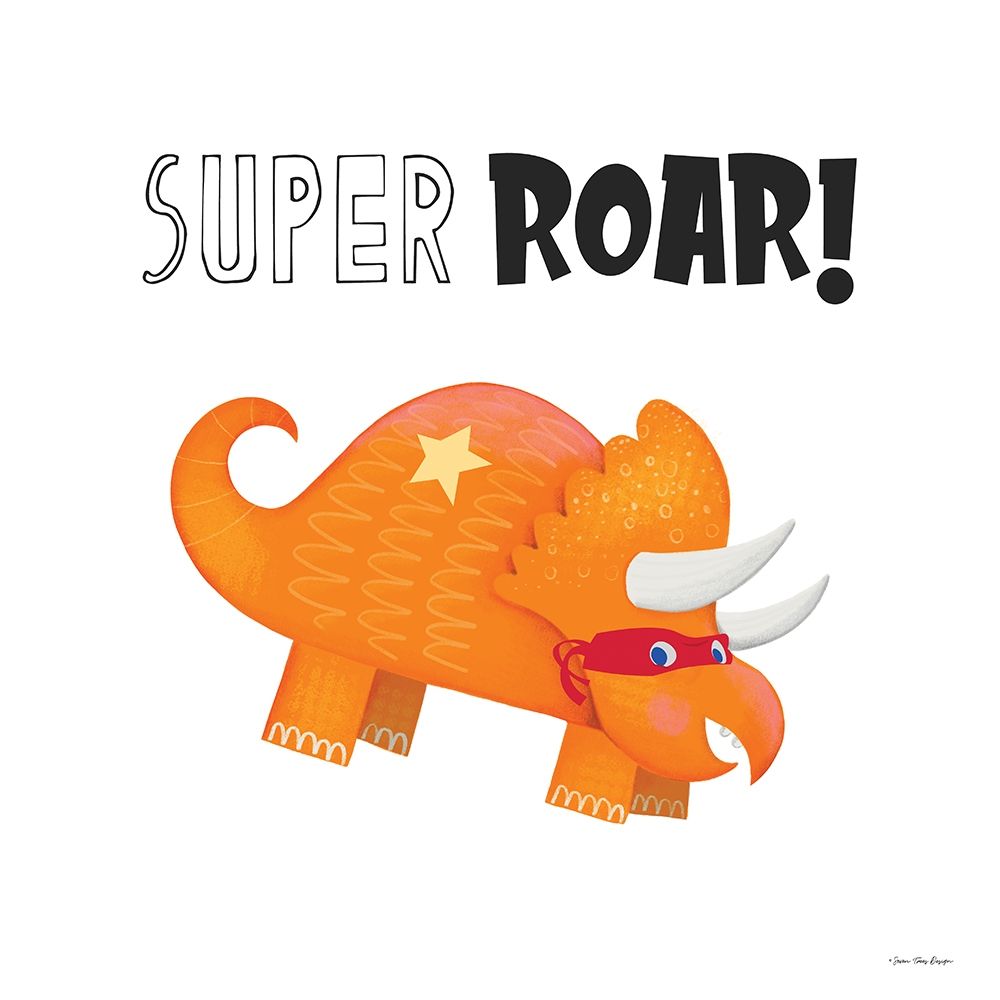 Super Roar art print by Seven Trees Design for $57.95 CAD