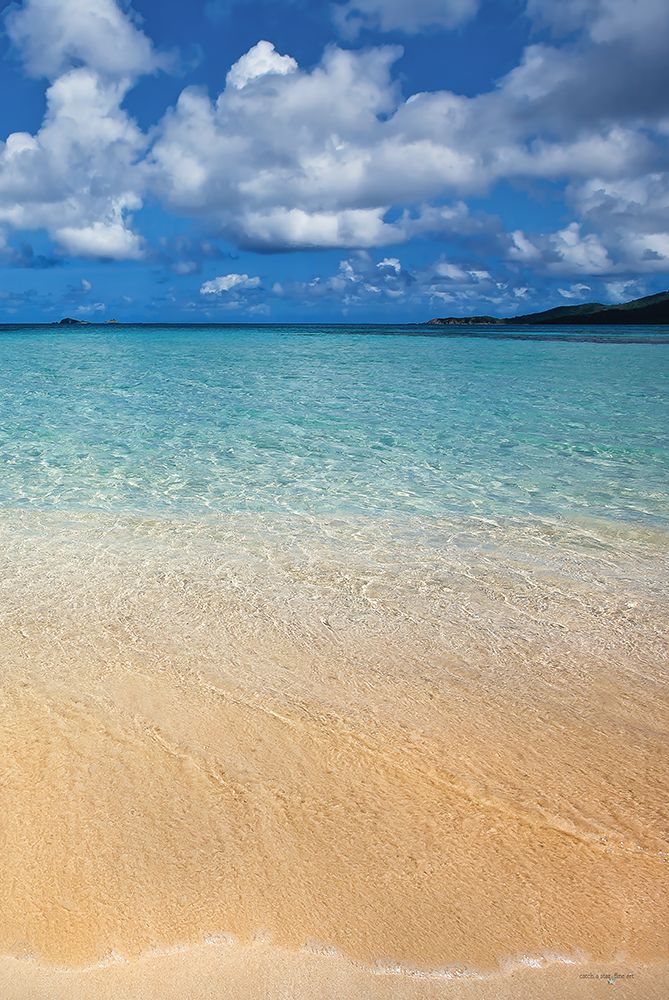 Caribbean Beach Diptych II art print by Catch A Star Fine Art for $57.95 CAD