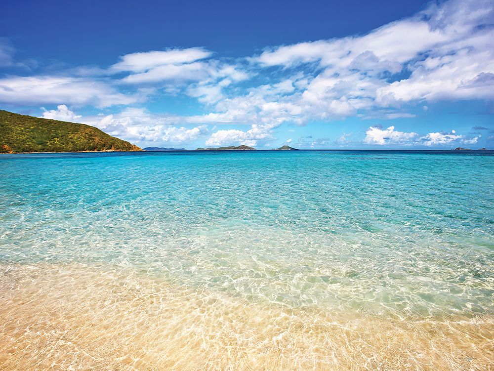 Caribbean Coastline art print by Catch A Star Fine Art for $57.95 CAD