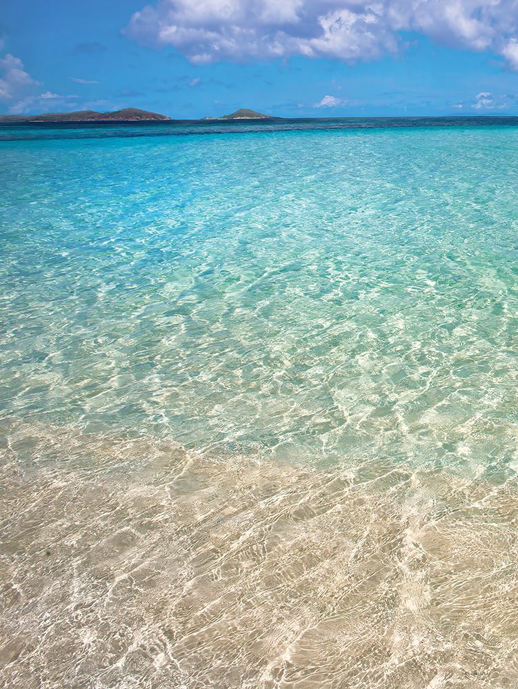 Caribbean Shoreline Diptych I art print by Catch A Star Fine Art for $57.95 CAD