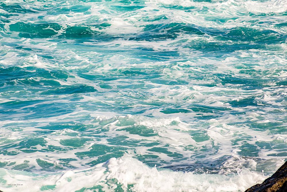 Vibrant Waves I art print by Catch A Star Fine Art for $57.95 CAD