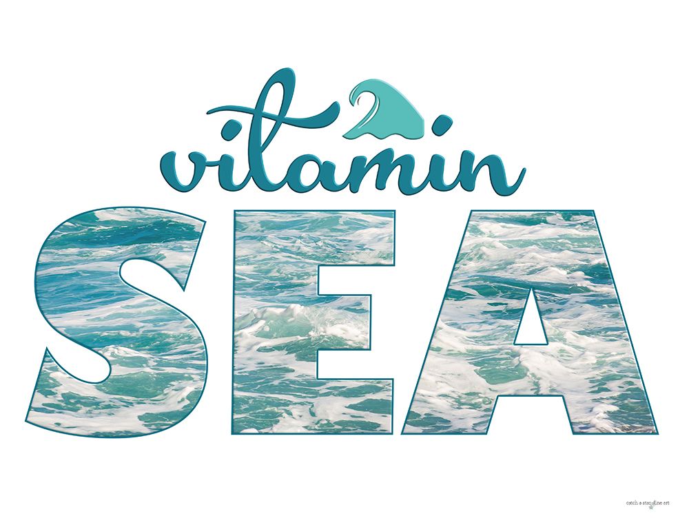 Vitamin Sea art print by Catch A Star Fine Art for $57.95 CAD