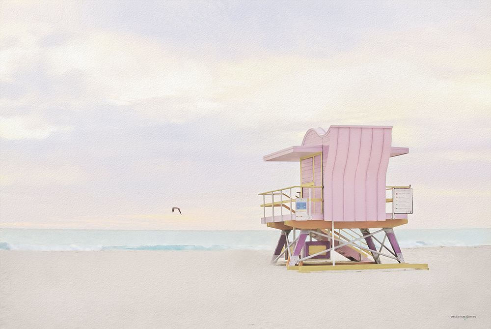 Pink Paradise art print by Catch a Star Fine Art for $57.95 CAD