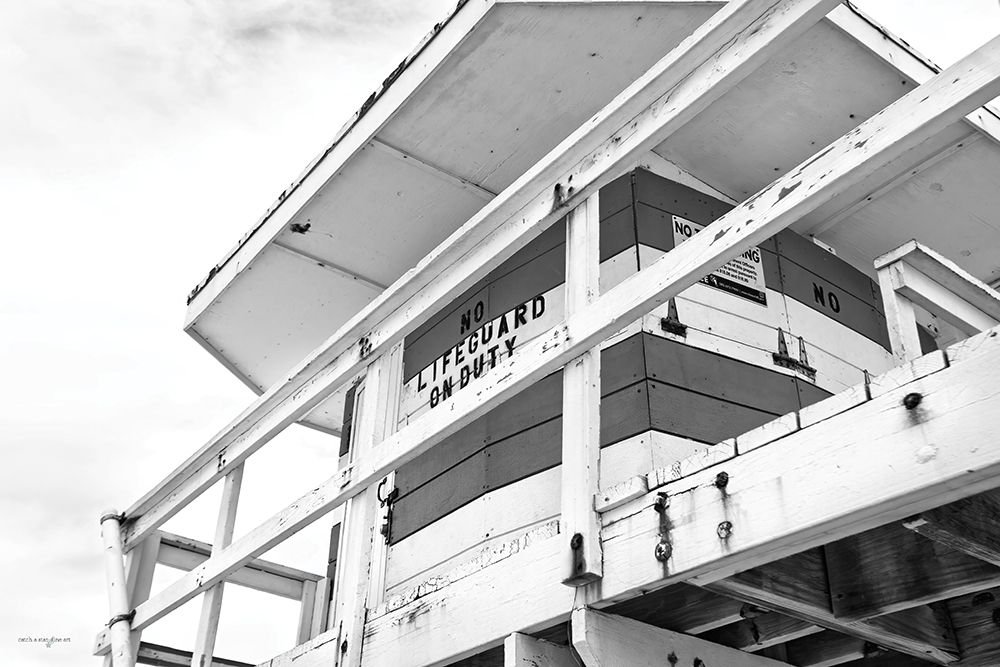 No Lifeguard on Duty art print by Catch a Star Fine Art for $57.95 CAD