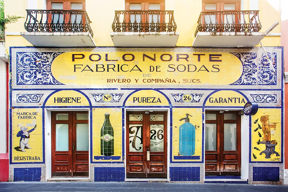 Polo Norte Storefront art print by Catch a Star Fine Art for $57.95 CAD