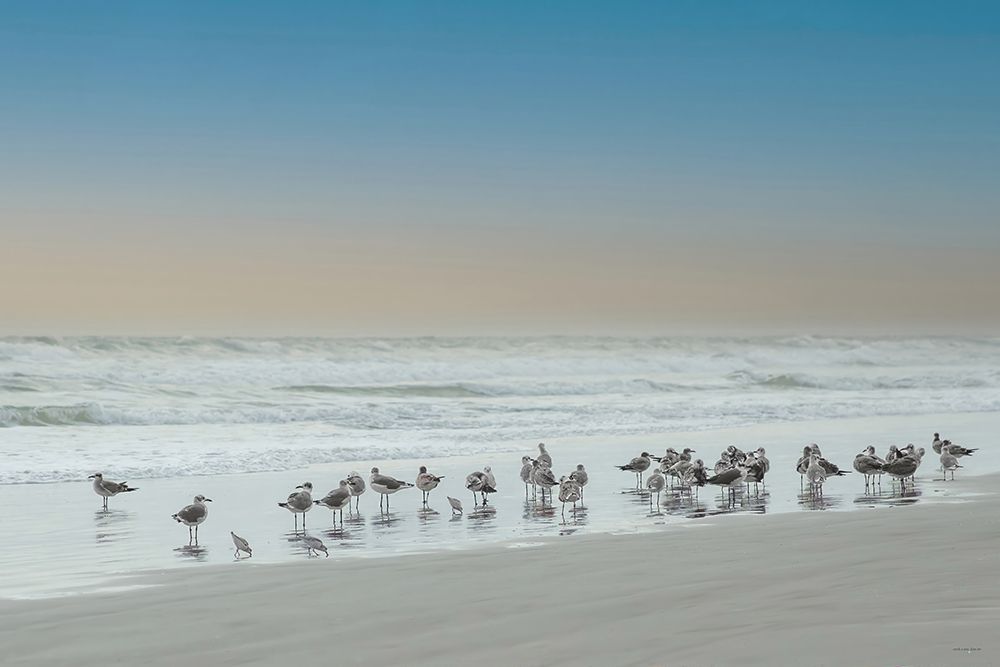 Beach Party art print by Catch a Star Fine Art for $57.95 CAD
